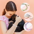 thumbnail image 5 of 84pcs 6 colors Opaque Acrylic Beads Cat Paw Mixed color 11x12x9~9.7mm Hole: 1.8mm 14pcs/color Acrylic, 5 of 5