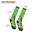 thumbnail image 2 of Fotbe CROCODILE HEAD Calcetas Divertidas Estampadas para Hombre y Mujer, Calcetas de Algodón hasta la Rodilla para Caminar, Correr, Enfermería y Embarazo, 2 of 6