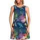 thumbnail image 1 of Fotbe Undersea Animals Vestido de Verano sin Mangas para Mujer – Vestido Midi Línea A, Estilo Camiseta Floral, Vestido Playero Casual y Fluido, 1 of 7