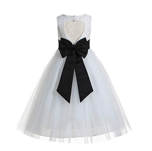 little girl white graduation dresses