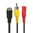 thumbnail image 3 of M12 4Pin Aviation Head Male to RCA/DC Female CCTV Camera Adapter Cable (A), 3 of 5