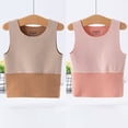 thumbnail image 2 of Plebaso 2 Pack Débardeurs en Coton pour Enfants Tout-Petits Garçons Filles Col Rond Sans Manches Rayé, 2 of 7