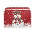 thumbnail image 1 of Christmas Snowflake Bread Machine Dust Cover Kitchen Small Appliance Covers Kitchen Decoration Microwave Oven Dustproof Cover Keep From Dirty Stain, 1 of 7