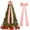 Pink, variant on Pink Extra Large Christmas Satin Bow Tree Topper with Long Streamers – 46in Holiday Decoration for Indoor & Outdoor Trees, Parties, Weddings & Home Décor