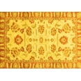 thumbnail image 1 of Ahgly Company Machine Washable Indoor Rectangle Oriental Yellow Traditional Area Rugs, 3' x 5', 1 of 4