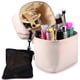 thumbnail image 4 of Makeup Brush Organizer Brushes Set Case Professional Travelling Brush Holder Make Up Cup Storage Organizer Case Pencil Pouch Cosmetic Bag(Pink), 4 of 4