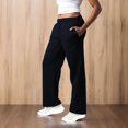 thumbnail image 2 of Pantalones deportivos Common Stitch, 3 unidades, forro polar, pernera ancha, 2 of 7