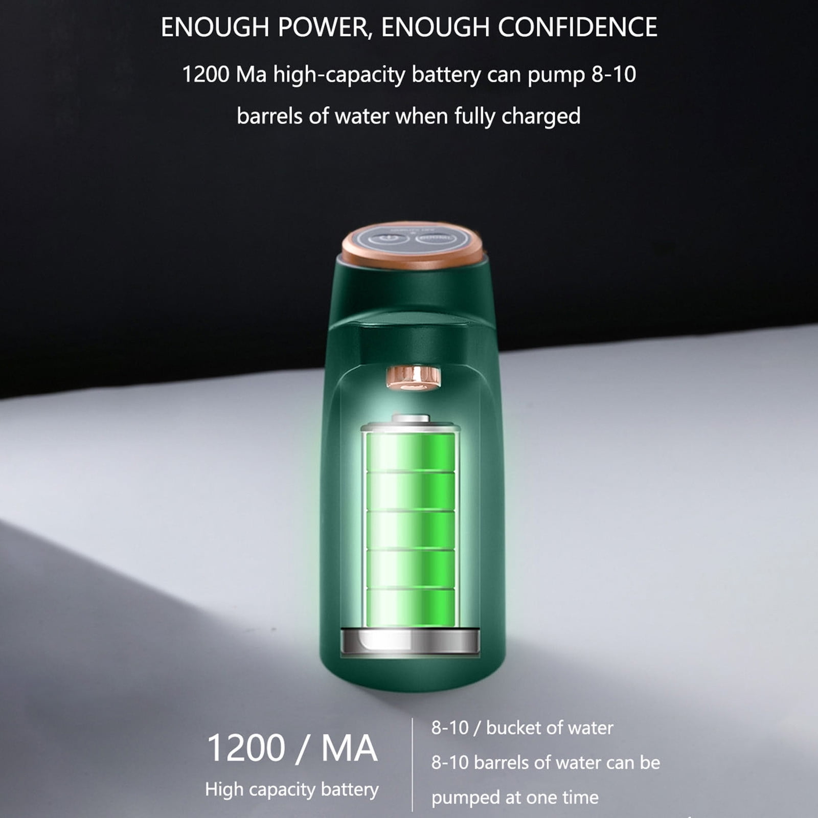 Bomba de botella de agua eléctrica portátil Dispensador de botella de agua de escritorio para botellas universales de 5 galones Dispensador de agua USB para oficina en casa al aire libre con tubería