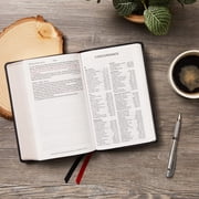 KJV Holy Bible: Large Print Single-Column with 43,000 End-Of-Verse Cross References, Brown Genuine Leather, Personal Siz, (Hardcover)