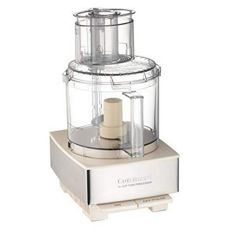 Cuisinart Custom 14-Cup 2-Speed White Stainless Steel Food