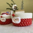 thumbnail image 5 of TACILIP Rope Woven Basket with Handles for Shelf Toy Book Cloth Storage Basket for Organizing Storage Bin for Living Room Newborn Or Infant Present for Boy Girl, Organization and Storage, 5 of 6