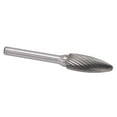 thumbnail image 4 of File Bit, Embout de Broyeur Anti-Déformation Argent 6000-50000RPM pour Automobiles Navires, 4 of 8