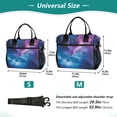 thumbnail image 4 of FORMRS Insulated Lunch Bag Unisex Large Capacity with Shoulder Strap, Galaxy Pattern, 4 of 6