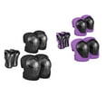 thumbnail image 1 of Coussins de Protection, Ensemble d'Équipement de Protection pour Enfants Patinage à Roulettes, Protecteur de Sport pour Enfants Planche à Roulettes Vélo, Protection pour Enfants Trottinette Cyclisme Vélo, Genouillères Poignet Main Coussins Soccer Extérieur Noir, 1 of 8