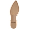 thumbnail image 6 of Journee Womens Jezlin Slip On Almond Toe Ballet Flats, Widths Available, 6 of 10