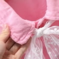 thumbnail image 5 of Loopsun Toddler Girls Vests 18M-14Y Lace Pockets Sleeveless Denim Jackets, 5 of 5