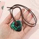 thumbnail image 5 of Stone Charm Clavicle Chain Stretchable Rope Chain Necklace Halloween Jewelry, 5 of 5
