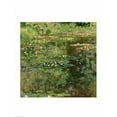 thumbnail image 2 of Posterazzi BALXIR98035LARGE The Waterlily Pond 1904 Poster Print by Claude Monet - 24 x 36 in. - Large, 2 of 4