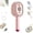 Pink, variant on Electric Spray Air Cushion Massage Comb 5 in 1 Rechargeable Steam Hair Brush for Home Use, Rechargeable Steam Hair Straightener