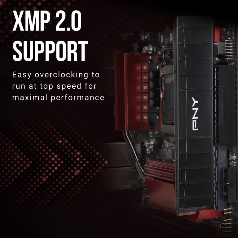 PNY 32GB (2x16GB) DDR4 3600MHz (PC4-28800) CL18 1.35V Desktop