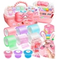 thumbnail image 1 of Jimcii Bow Nano Tape Bubble Kit para niños con caja Nano Tape Squishy Maker Kit Nano Bubble Tape Kit Nano Tape Bubbles, 1 of 1