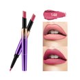 thumbnail image 2 of WREESH Double-ended Matte Lipstick Pencil Lip Liner Auto-rotating Lip Pencil Easy To Color, 2 of 2