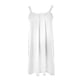 thumbnail image 4 of Vestido Sin Mangas Para Mujer Vestido Corto Con Arnés Mini Blanco XL Macarena  Trajes, 4 of 8