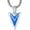 Blue Opal, variant on Turquoise Arrowhead Necklace for Men 925 Sterling Silver Eye of Horus Arrow Protection Pendant Western Turquoise Jewelry Gifts for Men Women
