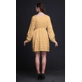thumbnail image 3 of Bimba Orange Ombre Tie-Dye Button Down Midi Shift Dress Women Shirt Summer Causal Tunic-X-small, 3 of 7