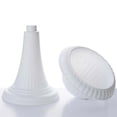 thumbnail image 6 of Efavormart 4 Pack | White Italian Inspired Pedestal Stand | Flower Plant Pillar - 22" Tall PVC, 6 of 11
