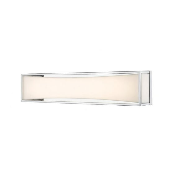 24W 2 Led Vanity Light Fixture in Industrial Style 24 inches Wide By 5 inches High-Chrome Finish Bailey Street Home 372-Bel-4185765