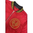 thumbnail image 4 of Mens Designer Lion Head Embroidered Full Suit Track Jacket Active Wear, 4 of 5