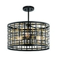 thumbnail image 2 of Kichler 44075 Aldergate Convertible 3 Light 18" Wide Mini Pendant / Semi-Flush Ceiling, 2 of 2