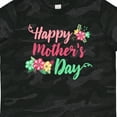 thumbnail image 4 of Inktastic Happy Mothers Day with Flowers Boys or Girls Toddler T-Shirt, 4 of 5