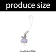 thumbnail image 3 of Shimmering Resin Ice Cream Keychain, Phone Charm with Jellyfish Design for Women Teens Birthday Party, 3 of 8