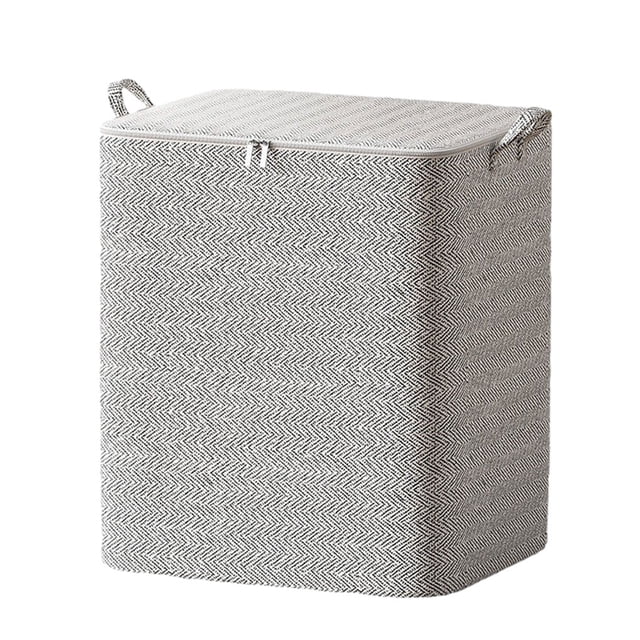 Xingzhi Gris Armario de Ropa Garde-Robe Frais et Inodore Facile à Ouvrir et à Fermer Ne Se Retire Pas Sac de Rangement Gris 61*50*71cm 1Ensemble