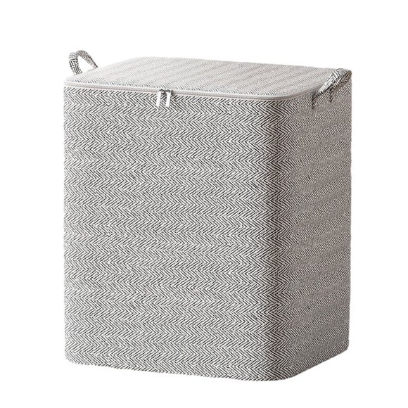 Xingzhi Gris Armario de Ropa Garde-Robe Frais et Inodore Facile à Ouvrir et à Fermer Ne Se Retire Pas Sac de Rangement Gris 61*50*71cm 1Ensemble
