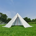 thumbnail image 7 of Owsoo 6 Person Tipi Hot Camping Tent with Stove Jack, 7 of 7