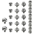thumbnail image 1 of SHISUYAN 22pcs Camera Screw Mount Set 1/4 Inch to 3/8 Inch Converter Threaded Screws, 1 of 8