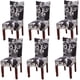 thumbnail image 1 of Rawiri YISUN Fundas para Sillas Elásticas Universales Juego de 4 y 6 Fundas para Sillas para Silla Comedor King Europeo, 1 of 8