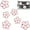 Pink, variant on CEYAZYE 6Pcs Daisy Flower Vent Clip Accessories Air Conditioning Outlet Clip Car Air Freshener Dashboard Accessories Charm Car Inter Decor(Red, White, Black)