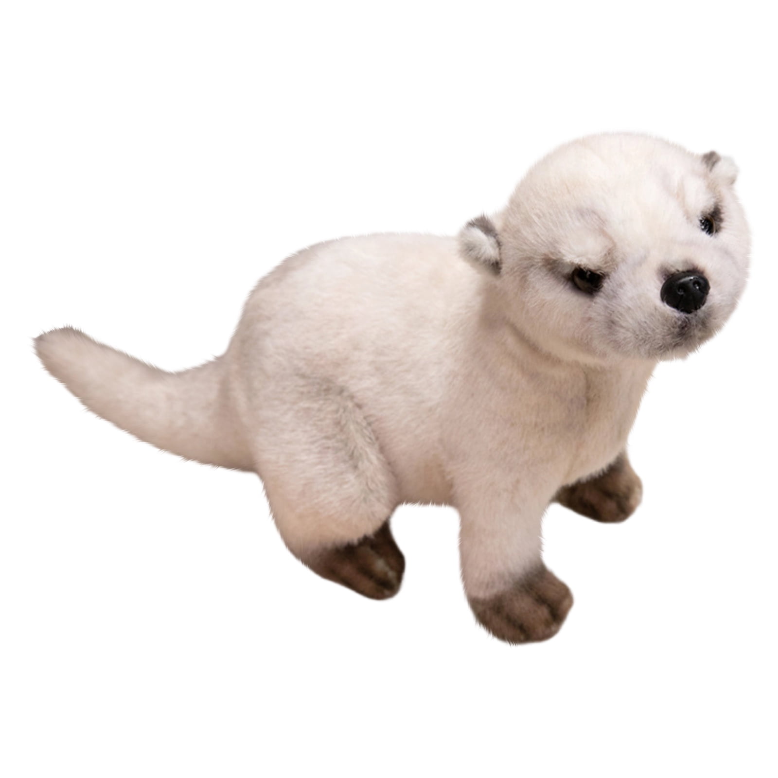 14.96Inch Cute Ferret Stuffed Animals Plush Toy, Soft Plush Throw Pillow for Birthday Christmas Valentines Day Holiday Gifts, Easter Basket Stuffers