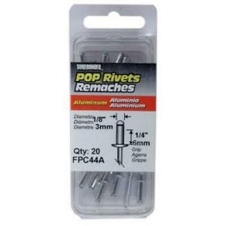 

2PK Surebonder 20 Count Medium Aluminum Rivet 1/8 Diameter 5/Case