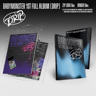 BABYMONSTER - [DRIP] 1st FULL Album YG TAG ALBUM ASA Version