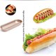 thumbnail image 3 of Hot Dog Bun Pan Hotdog Pan Molde Para Hornear Antiadherente Utensilios Para Hornear 7 Pulgadas Oval Sunnimix Sartén para pan de hot dog, 3 of 8