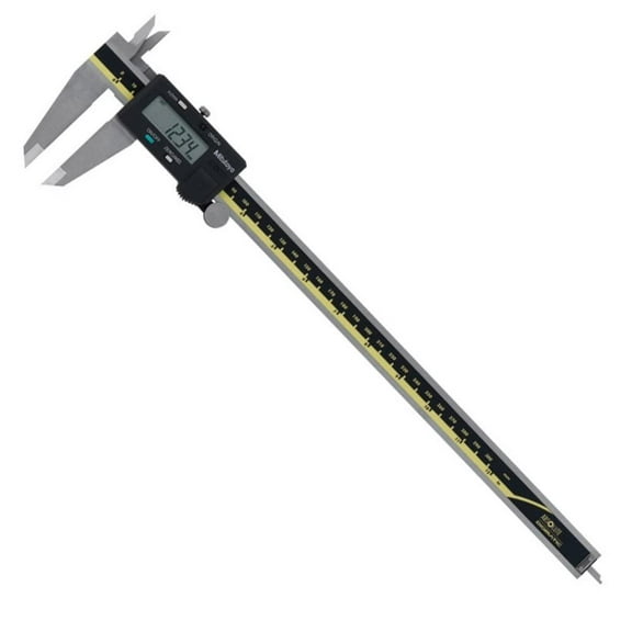 Mitutoyo Digital Caliper 12 Inch 300mm, 500-193-30, LCD Display, 0.0005”/0.01mm Resolution, Stainless Steel, AOS Seal (Absolute Origin)