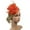 Orange, variant on Women Handmade Fascinator Headpieces Casual Wedding Hair Headband, Orange