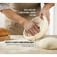 thumbnail image 5 of Kook 9-Inch Round Banneton Bread Proofing Basket Set – Natural Rattan with Linen Liners, 5 of 5