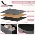 thumbnail image 5 of 5 Drawers Dresser, Storage Dresser Organizer with Drawers, Chest of Drawers, TV Stand Dresser with Metal Frame and Wood Tabletop for Bedroom, Guest Room, Closet, Entryway, Nursery, Gray, 5 of 8