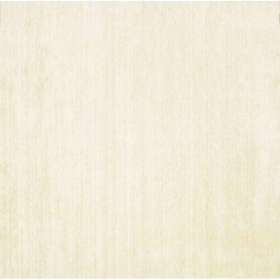 Ahgly Company Indoor Rectangle Contemporary Blanched Almond Beige Solid Area Rugs, 2' x 4'